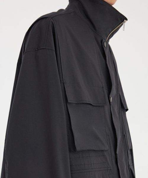 YOUTH（ユース）の「Panel Oversized Field Jacket - Charcoal Grey（その他アウター・レディース・その他・S/M/L）」の11枚目の写真