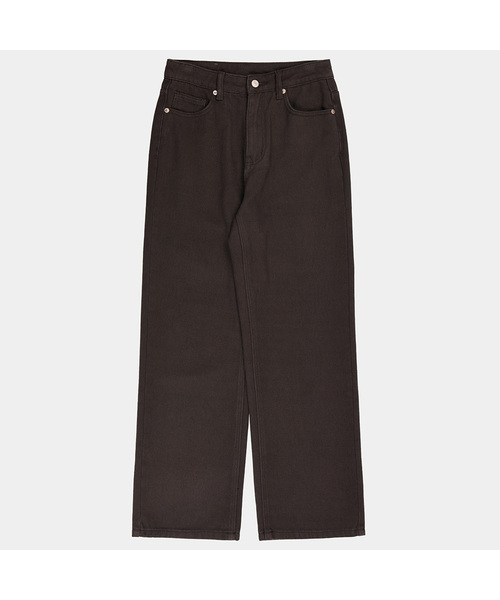 PIGMENT（ピグメント）の「ウィンター起毛ワイドパンツ (XJDP250990)（その他パンツ・レディース・ブラウン/オートミール/ネイビー・SMALL/MEDIUM/LARGE）」の2枚目の写真