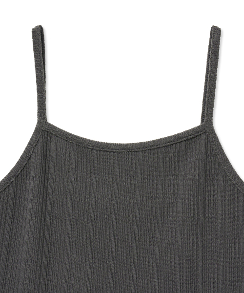 NOIRER FOR WOMAN(ノイアーフォーウーマン)の「マルチリブドスリーブレス(アッシュグレー)(Tシャツ/カットソー・レディース・その他・FREE)」の2枚目の写真