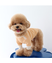 CHIOT（シュオト）の「シオートシャーベットワッフルTシャツ（オレンジ）（ペットウェア）」