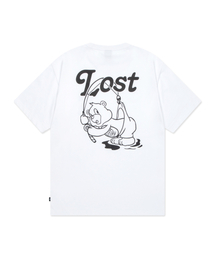 LMC( )��FISHING BEAR TEE white(T�V���c/�J�b�g�\�[)