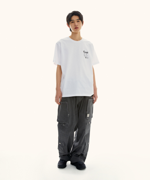 LMCの「FISHING BEAR TEE white(Tシャツ/カットソー・レディース・その他・S/M/L/XL)」の2枚目の写真