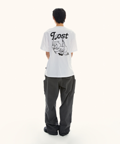 LMCの「FISHING BEAR TEE white(Tシャツ/カットソー・レディース・その他・S/M/L/XL)」の3枚目の写真