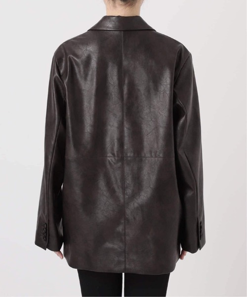 JOURNAL STANDARD（ジャーナルスタンダード）の「《追加》フェイクスエードジャケット（テーラードジャケット・レディース・キャメル・FREE）」の17枚目の写真