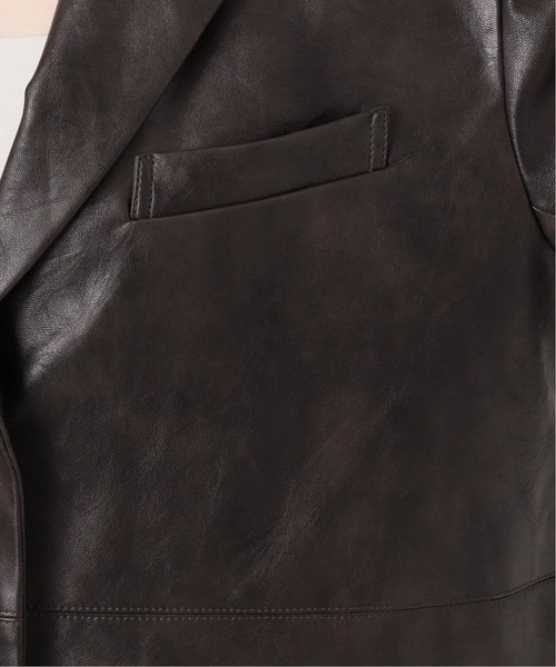 JOURNAL STANDARD（ジャーナルスタンダード）の「《追加》フェイクスエードジャケット（テーラードジャケット・レディース・キャメル・FREE）」の22枚目の写真