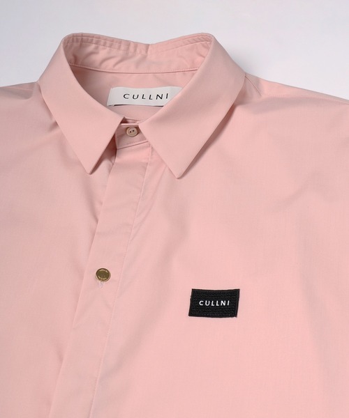 CULLNI（クルニ）の「High Count Broadcloth Embroidery Patch Shirt（シャツ/ブラウス・メンズ・ホワイト/グリーン/ピンク/ブラック/ブルー・0/1/2）」の13枚目の写真