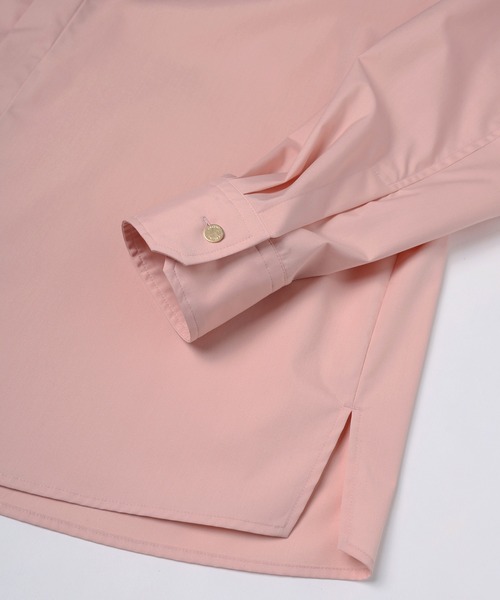 CULLNI（クルニ）の「High Count Broadcloth Embroidery Patch Shirt（シャツ/ブラウス・メンズ・ホワイト/グリーン/ピンク/ブラック/ブルー・0/1/2）」の15枚目の写真