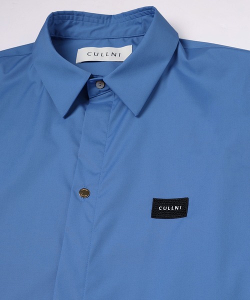 CULLNI（クルニ）の「High Count Broadcloth Embroidery Patch Shirt（シャツ/ブラウス・メンズ・ホワイト/グリーン/ピンク/ブラック/ブルー・0/1/2）」の16枚目の写真