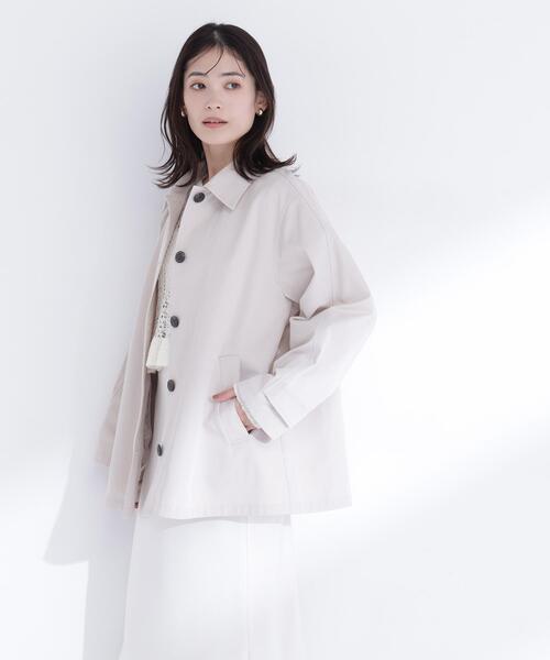 ◇ステンカラーハーフコート（ステンカラーコート）｜NATURAL BEAUTY