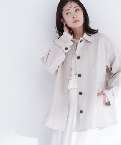 ◇ステンカラーハーフコート（ステンカラーコート）｜NATURAL BEAUTY