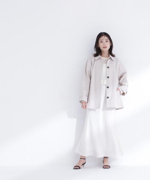 ◇ステンカラーハーフコート（ステンカラーコート）｜NATURAL BEAUTY