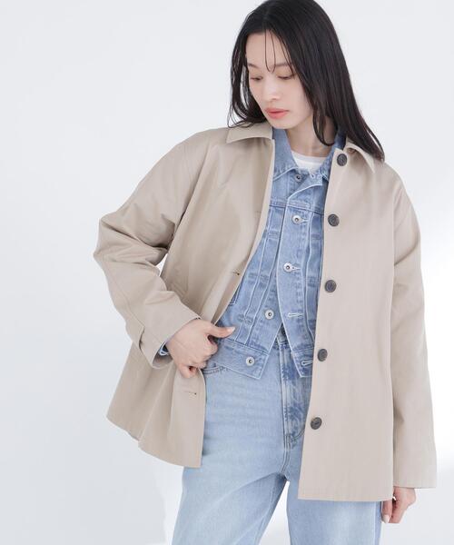 ◇ステンカラーハーフコート（ステンカラーコート）｜NATURAL BEAUTY