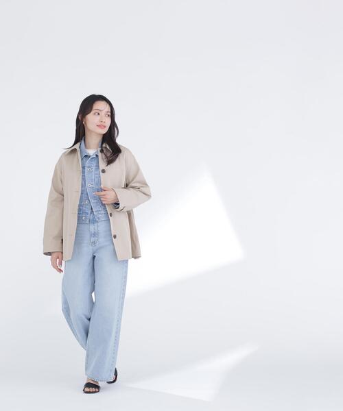 ◇ステンカラーハーフコート（ステンカラーコート）｜NATURAL BEAUTY