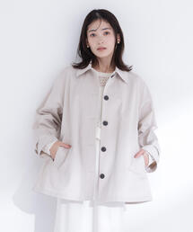 NATURAL BEAUTY BASIC（ナチュラルビューティーベーシック）の「◇ステンカラーハーフコート（ステンカラーコート）」