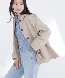 NATURAL BEAUTY BASIC（ナチュラルビューティーベーシック）の「◇ステンカラーハーフコート（ステンカラーコート）」