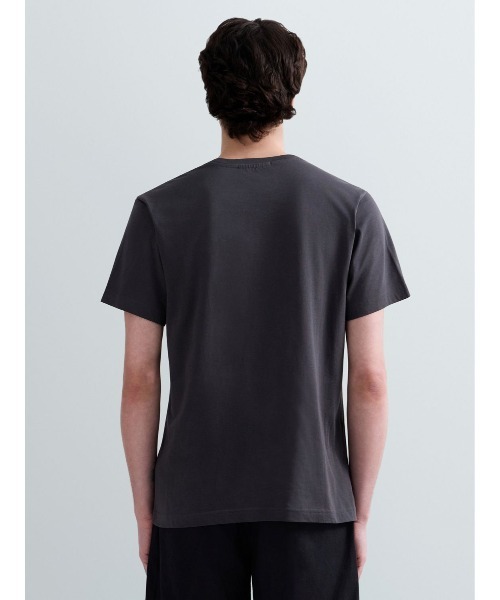 REPLAY(リプレイ)の「ベーシックジャージーロゴプリント Tシャツ(Tシャツ/カットソー・メンズ・ダークグレー/モスグリーン/ホワイト・X-LARGE/LARGE/MEDIUM)」の9枚目の写真