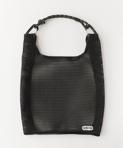 OUTDOOR PRODUCTS(アウトドアプロダクツ)の「OUTDOOR PRODUCTS/アウトドアプロダクツ MESH SHOPPER(M) トートバッグ 秋 秋服 2026年秋冬(トートバッグ・レディース・ホワイト/ブラック/グレー・FREE)」の7枚目の写真