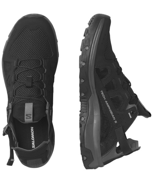 SALOMON（サロモン）の「【SALOMON】TECHAMPHIBIAN 5（サンダル・メンズ・ブラック・28cm/27.5cm/27cm/26.5cm/26cm）」の4枚目の写真