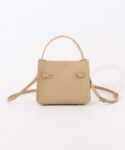 NOLLEY’S（ノーリーズ）の「HINERI スエードバッグS（トートバッグ・レディース・ベージュ・FREE）」の6枚目の写真