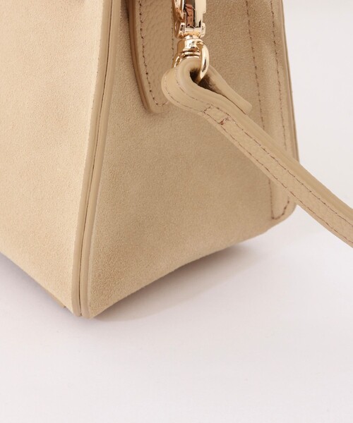 NOLLEY’S（ノーリーズ）の「HINERI スエードバッグS（トートバッグ・レディース・ベージュ・FREE）」の10枚目の写真