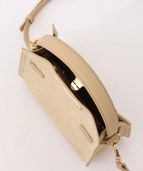 NOLLEY’S（ノーリーズ）の「HINERI スエードバッグS（トートバッグ・レディース・ベージュ・FREE）」の14枚目の写真