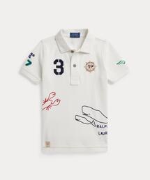 POLO RALPH LAUREN CHILDRENSWEAR | コットン メッシュ グラフィック ポロシャツ(ポロシャツ)