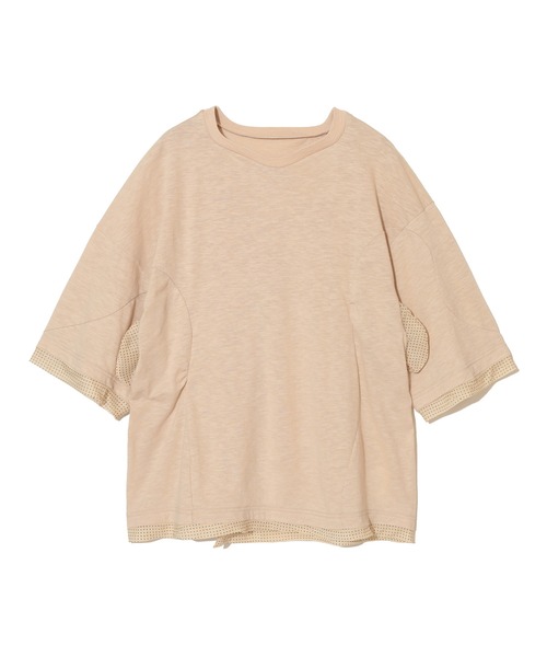 UNDERCOVERISM アンダーカバー　 七分袖カットソー 淡いピンク UNDERCOVER｜アンダーカバーのTシャツ/カットソー（ピンク/桃色系