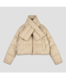 ATELIER NAIN（アトリエナイン）の「MUFFLER SET SHORT PUFFER JUMPER S(JP-576)（ダウンジャケット/コート）」