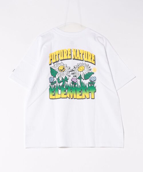 ELEMENT(エレメント)の「ELEMENT/エレメント 半袖 Tシャツ バックプリント BG021206(Tシャツ/カットソー・メンズ・ブルー/ブラック/ホワイト・XL/M/L)」の4枚目の写真