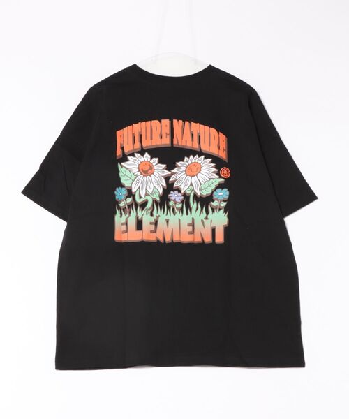 ELEMENT(エレメント)の「ELEMENT/エレメント 半袖 Tシャツ バックプリント BG021206(Tシャツ/カットソー・メンズ・ブルー/ブラック/ホワイト・XL/M/L)」の5枚目の写真