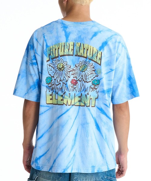 ELEMENT(エレメント)の「ELEMENT/エレメント 半袖 Tシャツ バックプリント BG021206(Tシャツ/カットソー・メンズ・ブルー/ブラック/ホワイト・XL/M/L)」の3枚目の写真