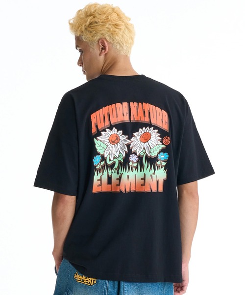 ELEMENT(エレメント)の「ELEMENT/エレメント 半袖 Tシャツ バックプリント BG021206(Tシャツ/カットソー・メンズ・ブルー/ブラック/ホワイト・XL/M/L)」の13枚目の写真