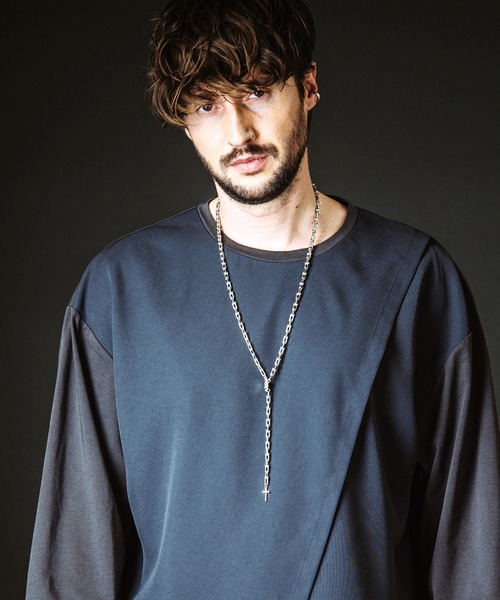 NO ID.(ノーアイディ)の「【NO ID.】Link Chain Rosario / リンク チェーン ロザリオ(ネックレス・メンズ・シルバー・ONE SIZE)」の7枚目の写真