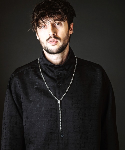 NO ID.(ノーアイディ)の「【NO ID.】Link Chain Rosario / リンク チェーン ロザリオ(ネックレス・メンズ・シルバー・ONE SIZE)」の3枚目の写真