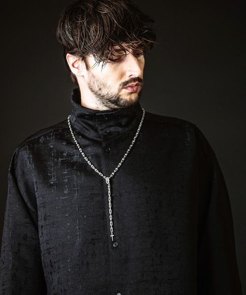 NO ID.(ノーアイディ)の「【NO ID.】Link Chain Rosario / リンク チェーン ロザリオ(ネックレス・メンズ・シルバー・ONE SIZE)」の4枚目の写真