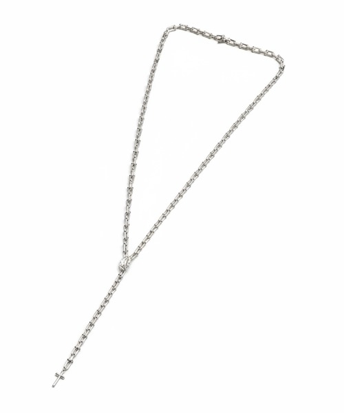 NO ID.(ノーアイディ)の「【NO ID.】Link Chain Rosario / リンク チェーン ロザリオ(ネックレス・メンズ・シルバー・ONE SIZE)」の14枚目の写真