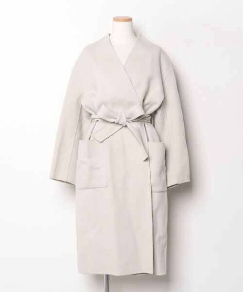 UNITED ARROWS ユナイテッドアローズ　ウール　ノーカラーコート ブランド古着】ノーカラーコート（ノーカラーコート）｜UNITED ARROWS