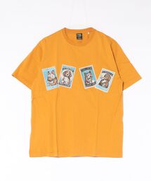 【HOUSTON】ドッグ プリント Tシャツ