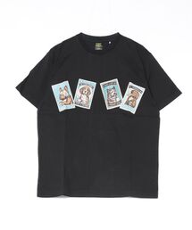 【HOUSTON】ドッグ プリント Tシャツ