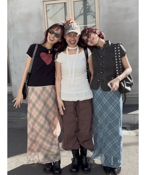 SLY(スライ)の「TIE FRILL GATHER TOPS タイフリルギャザートップス 春服 夏服(Tシャツ/カットソー・レディース・ブラック/ホワイト・FREE)」の15枚目の写真