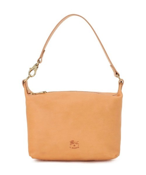 IL BISONTE（イルビゾンテ）の「IL BISONTE / ORIGINAL LEATHER / SHOULDER BAG（ショルダーバッグ・レディース・ダークブラウン/ホワイト/ナチュラル/ライトブラウン/グレー/オリーブ/ブラック/オレンジ/ネイビー/レンガ/グリーン/レッド・FREE）」の6枚目の写真