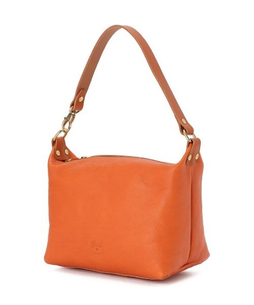 IL BISONTE（イルビゾンテ）の「IL BISONTE / ORIGINAL LEATHER / SHOULDER BAG（ショルダーバッグ・レディース・ダークブラウン/ホワイト/ナチュラル/ライトブラウン/グレー/オリーブ/ブラック/オレンジ/ネイビー/レンガ/グリーン/レッド・FREE）」の17枚目の写真