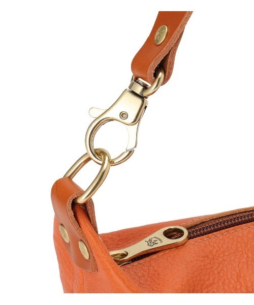IL BISONTE（イルビゾンテ）の「IL BISONTE / ORIGINAL LEATHER / SHOULDER BAG（ショルダーバッグ・レディース・ダークブラウン/ホワイト/ナチュラル/ライトブラウン/グレー/オリーブ/ブラック/オレンジ/ネイビー/レンガ/グリーン/レッド・FREE）」の19枚目の写真