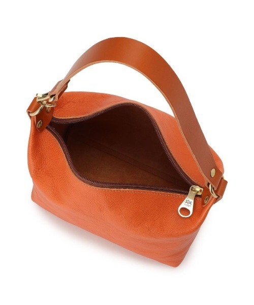 IL BISONTE（イルビゾンテ）の「IL BISONTE / ORIGINAL LEATHER / SHOULDER BAG（ショルダーバッグ・レディース・ダークブラウン/ホワイト/ナチュラル/ライトブラウン/グレー/オリーブ/ブラック/オレンジ/ネイビー/レンガ/グリーン/レッド・FREE）」の22枚目の写真