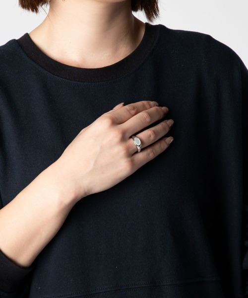 TOM WOOD Joe Ring White MOP トムウッド ジョー シルバー マザーオブパール リング
