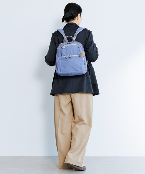 Kanana project(カナナプロジェクト)の「リュックサック PJ8-3rd LTD ブリーズライト 8L 限定モデル 20131(バックパック/リュック・レディース・ブルーパープル/ベージュ・FREE)」の3枚目の写真