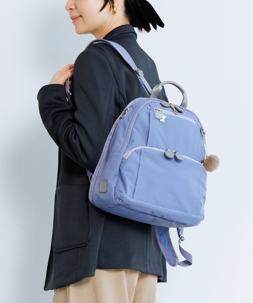 Kanana project(カナナプロジェクト)の「リュックサック PJ8-3rd LTD ブリーズライト 8L 限定モデル 20131(バックパック/リュック・レディース・ブルーパープル/ベージュ・FREE)」の4枚目の写真