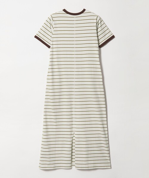 CITEN(シテン)の「<CITEN>ボーダー&トリムワンピース(ワンピース・レディース・ダークブラウン/ブラック/ベージュ・M/S)」の7枚目の写真