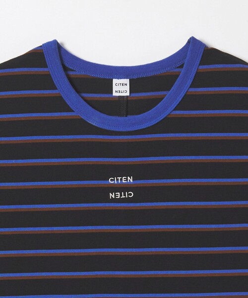 CITEN(シテン)の「<CITEN>ボーダー&トリムワンピース(ワンピース・レディース・ダークブラウン/ブラック/ベージュ・M/S)」の17枚目の写真