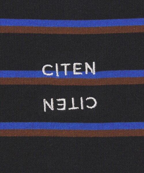 CITEN(シテン)の「<CITEN>ボーダー&トリムワンピース(ワンピース・レディース・ダークブラウン/ブラック/ベージュ・M/S)」の18枚目の写真